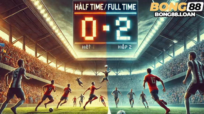 Giới thiệu kèo hiệp 1/hiệp 2 (Half Time/Full Time)