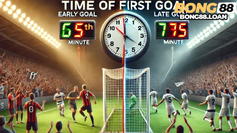 Một số dạng cược kèo thời gian ghi bàn (Time of First Goal) 